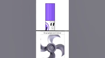 Go Go Gadget Pixel Reducer™ #bfdi #animation #meme