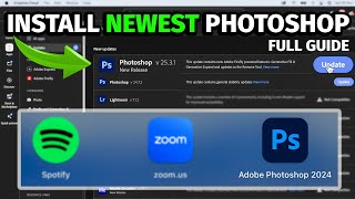How to Update Photoshop to the 2024 Version of Adobe Photoshop CC | Update & Install Guide 2024