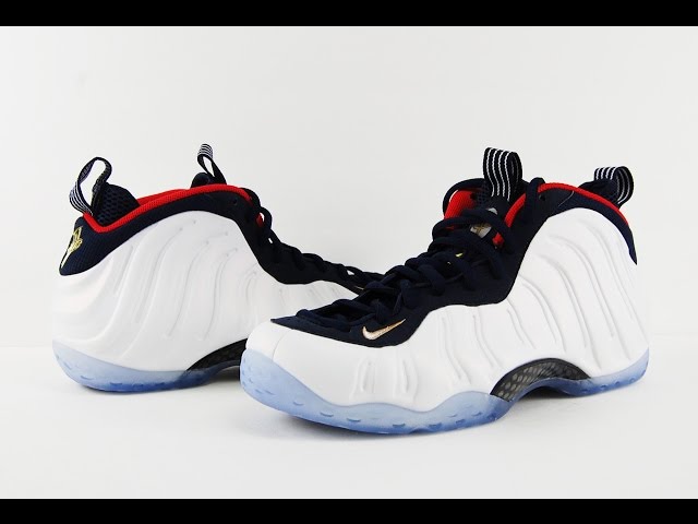 Nike Air Foamposite One Olympic USA Review + On Feet - YouTube