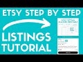 How To Create An Etsy Listing Step By Step | Etsy Listing Tutorial 2021