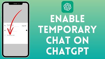 How To Enable Temporary Chat On ChatGPT 2024 | Disappearing Chat On ChatGPT (Full Tutorial)