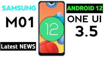Official Samsung Galaxy M01 One Ui 3.5 Update | Samsung M01 New Update One Ui 3.5 #SamsungM01 #M01