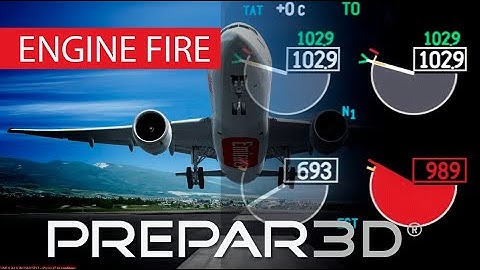 ENGINE FIRE!!. Dealing with the Heat at Quito. by a real Boeing Pilot [PMDG 777] [P3D V4.5]