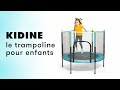 Kidine  le trampoline multifonction enfant avec filet de scurit chez shopstory