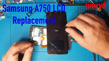 Samsung A750 A7 2018 original service pack lcd replacement