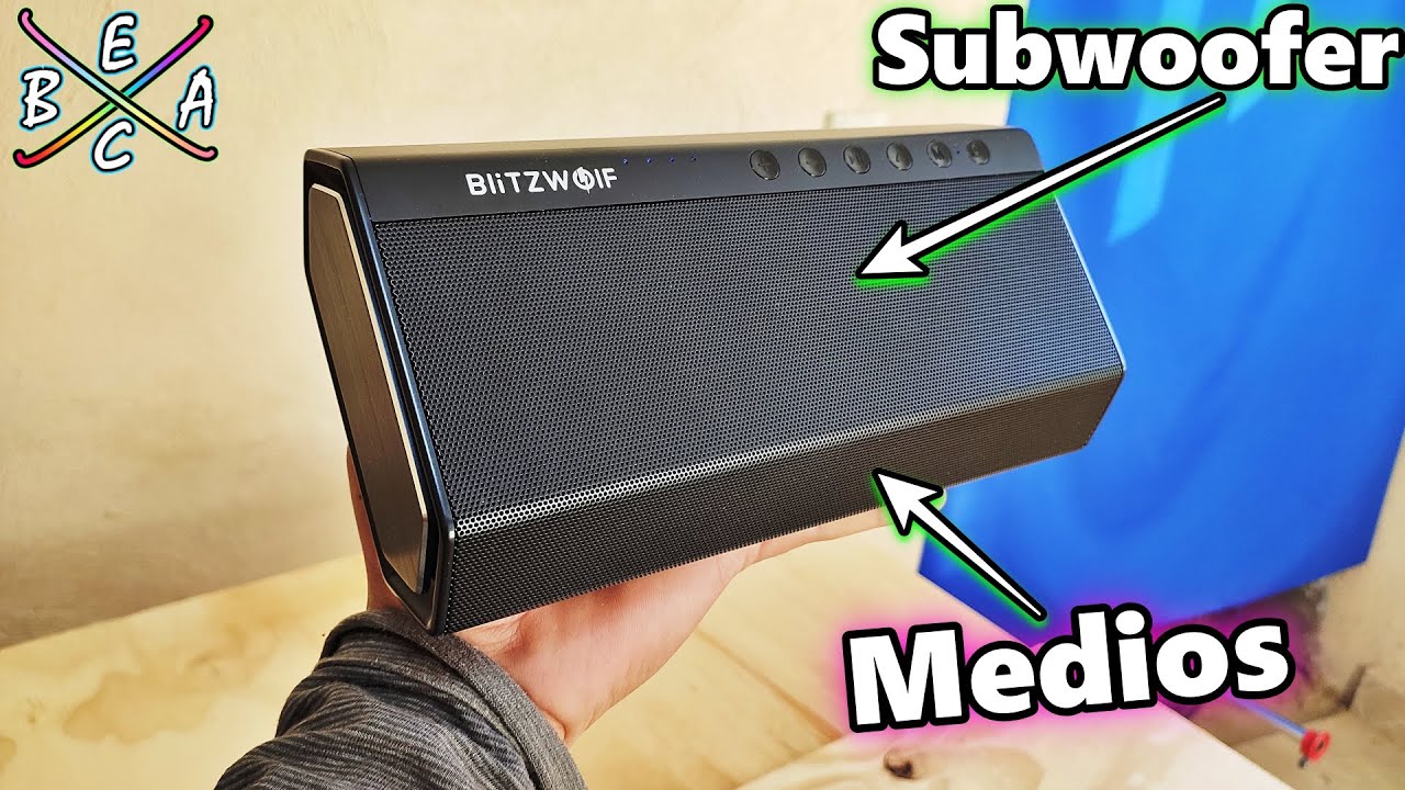 bocina portatil 2.1ch subwoofer recargable usb sd Fm led pantalla s08