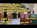 CARA BARU PENGAJUAN VISA SAAT TIBA DI INDONESIA 2024-WAJIB PINDAI BARCODE