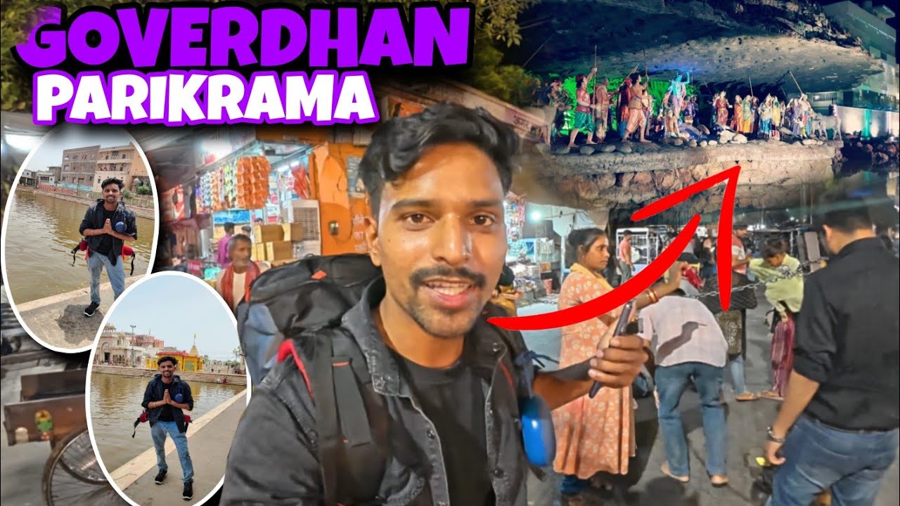 GOVERDHAN PARIKRAMA at NIGHT 🌉