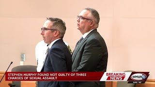 Stephen Murphy found not guilty of three charges of sexual assault
