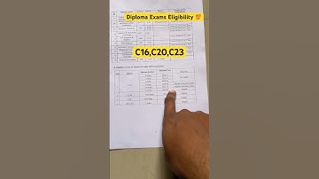 Diploma Exams Eligibility? C16,C20,C23