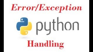 Python tutorial for beginners: Python Error handling try, Except
