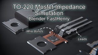 Wire bonding impedance of TO-220 Mosfet package
