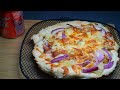 三文魚薄餅 氣炸鍋食譜 /Salmon Pizza Air Fryer Recipe