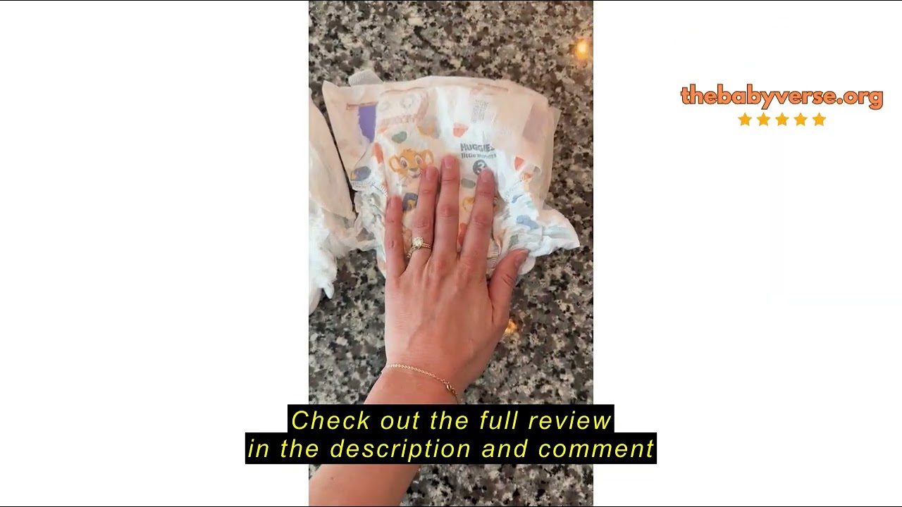 Review Huggies Size 5 Diapers, Little Movers Baby Diapers, Size 5 (27+ lbs), 104 Count, Packaging Ma