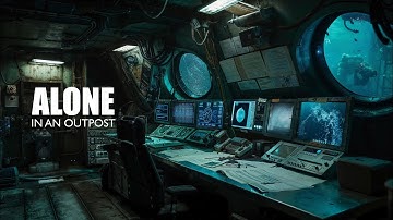 Deep Sea Outpost [ALONE] Dark Ambient Focus Music 4K