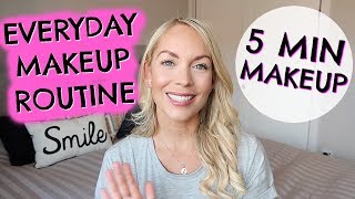 MY EVERYDAY MAKEUP ROUTINE  |  QUICK 5 MINUTE MOM MAKEUP