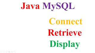 Java MySQL  Eclipse - Retrieve and display In Console
