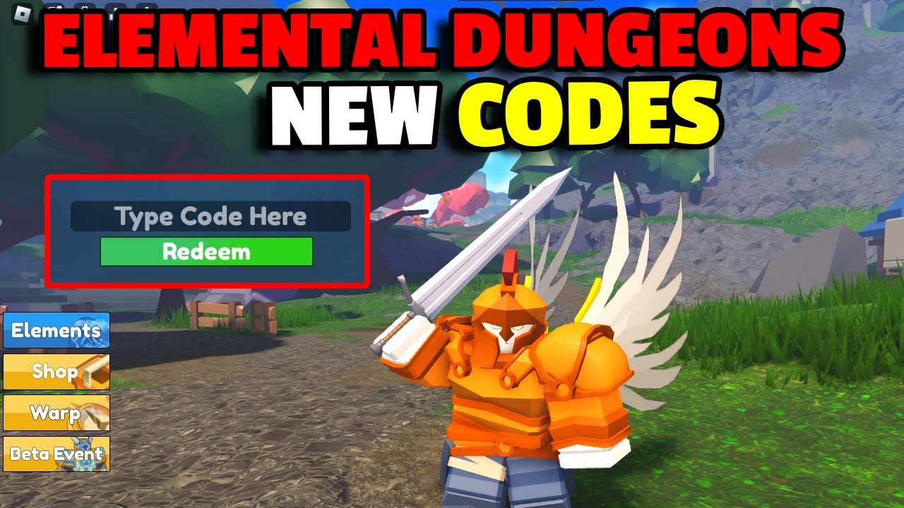 Elemental Dungeons Codes – Roblox December 2023 