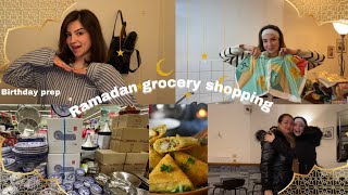 Ramadan Grocery shopping with me | أجيو تشوفو معايا شنو تقديت لرمضان