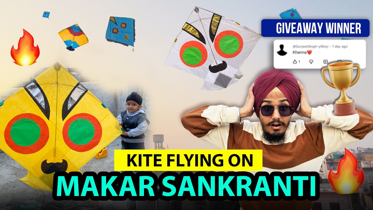 Makar Sankranti Kite Fighting ! Full On Masti ! Kites ! Manjha