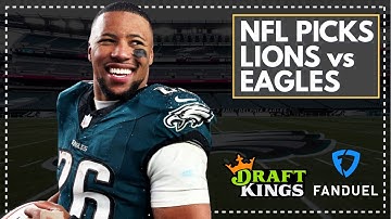 NFL DFS Picks: Lions vs Eagles, SNF (LIVE)