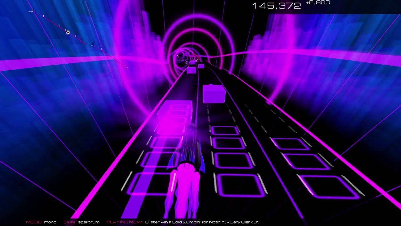 Glitter Ain't Gold Gary Clark Jr Audiosurf YouTube