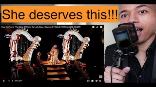 Harp Performs The Edge Of Glory \/ Gravity | THE MASKED SINGER | reaction | SEKSHI V