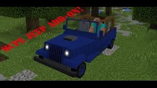 ✔MCPE JEEP ADD-ON!! screenshot 4