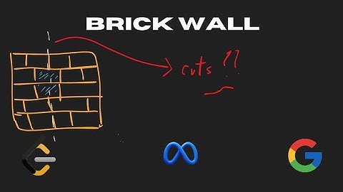 Brick Wall || Leetcode 554 || EASY APPROACH || COMPLETE EXPLANATION