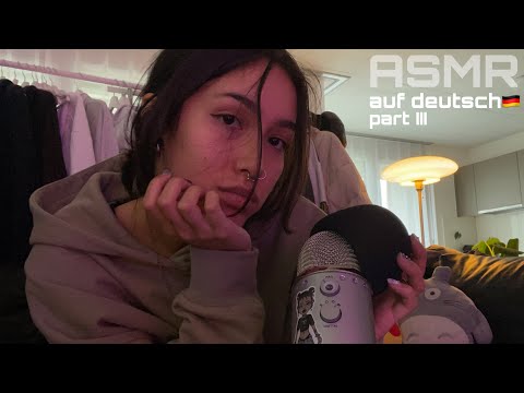 ASMR IN GERMAN ☆ (whispers, mic triggers & more)
