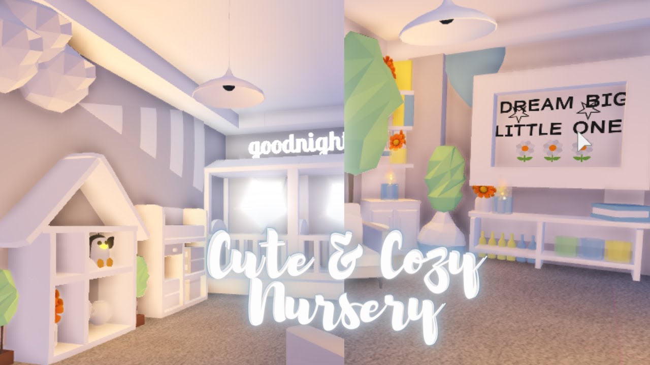 Cute & Cozy Nursery Roblox Adopt Me - YouTube