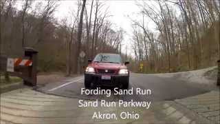 Fording Sand Run - Sand Run Parkway - Akron, OH 44313