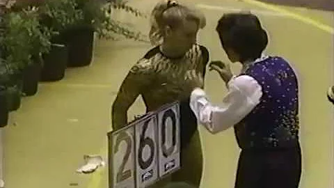 1992 SEC Championships   Amber Goforth V