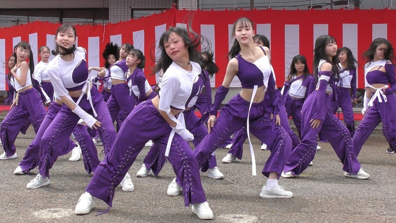 【富山グラウジーズ】【GOWダンススクール】ダンスパフォーマンス in 八丁道おもしろ市✨[Toyama Grouses] [GOW Dance School]✨