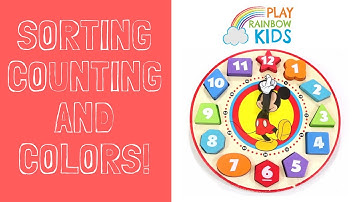 Best Learning Colors Sorting and Numbers Video for Children