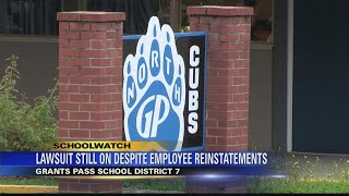Despite educators' reinstatement, lawsuit against Grants Pass School District will continue