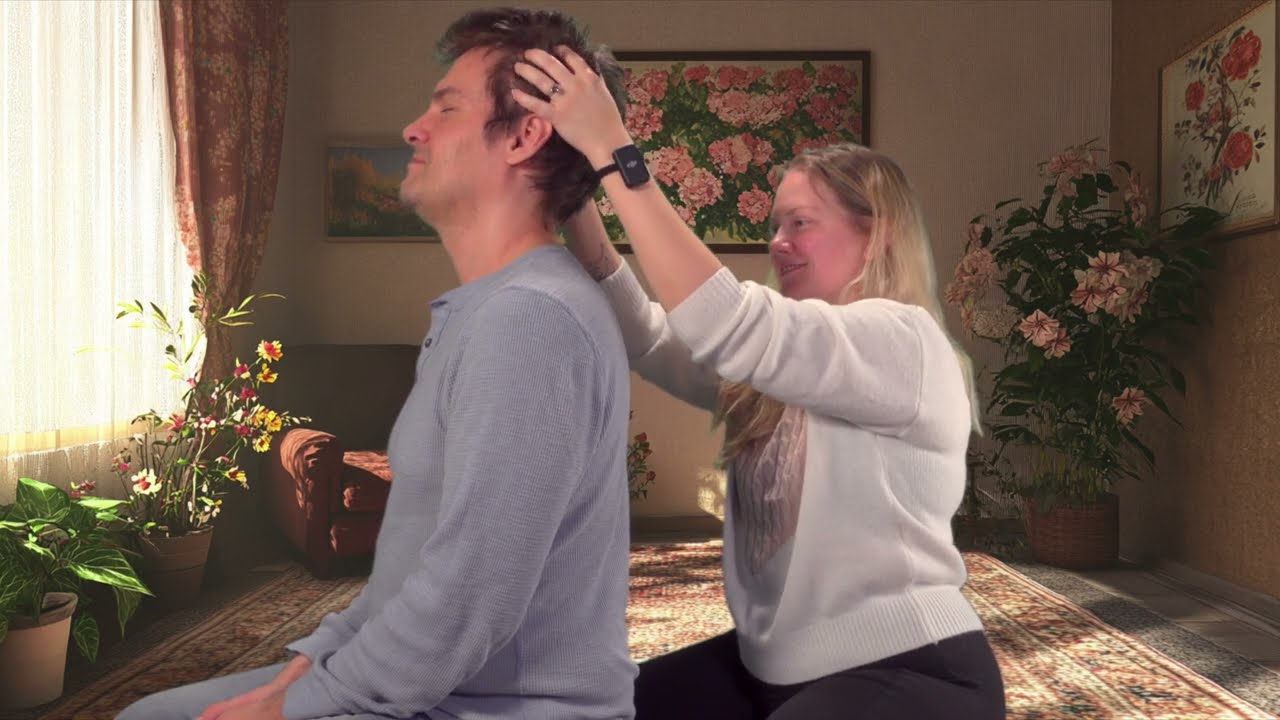 ASMR | Back & Scalp Scratch with Nails and Brushes 😴 | Soft Spoken