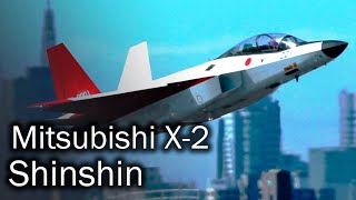 Mitsubishi X-2 Shinshin - японский истребитель 5 поколения