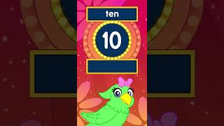 Learn to Count to 10 in  Spanish | English to Spanish Counting #shorts