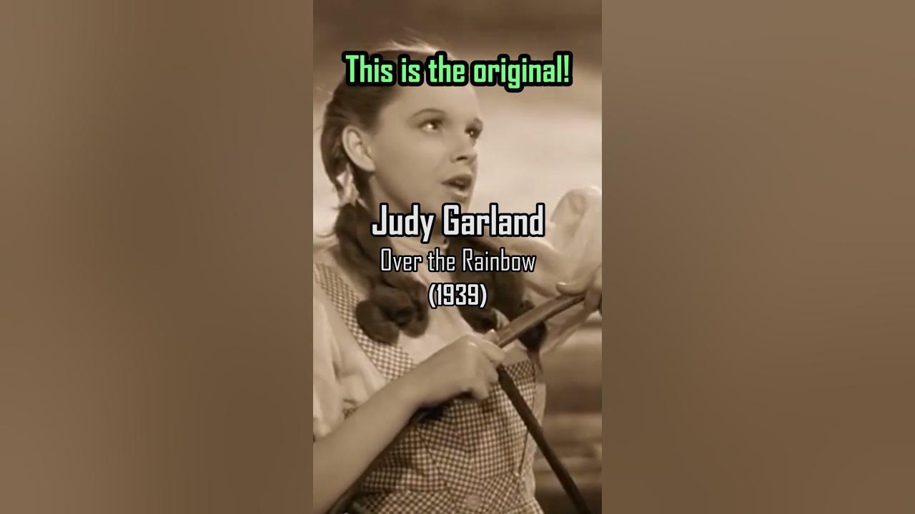 Somewhere Over the Rainbow by Israel "IZ" Kamakawiwoʻole is a cover of Judy Garland song from 1939 Somewhere Over the Rainbow by Israel "IZ" Kamakawiwoʻole is a cover of Judy Garland song from 1939