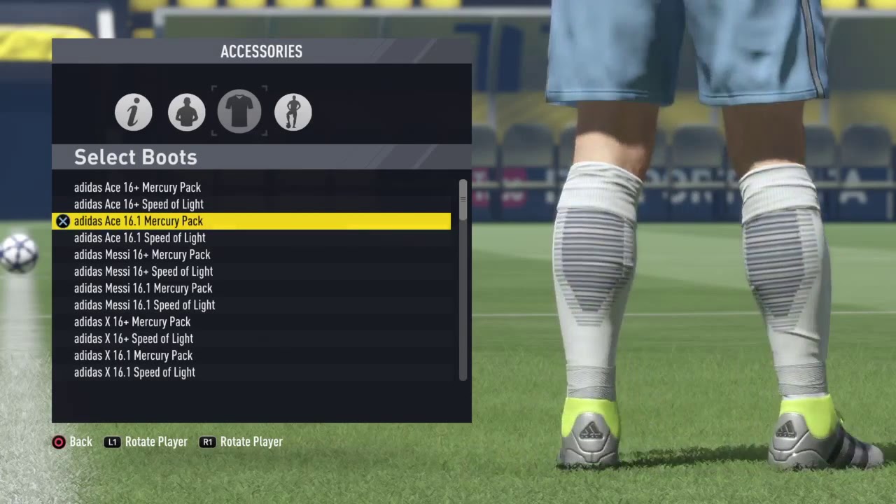 FIFA 17 - ALL BOOTS ( HIDDED AND UNLOCKED)