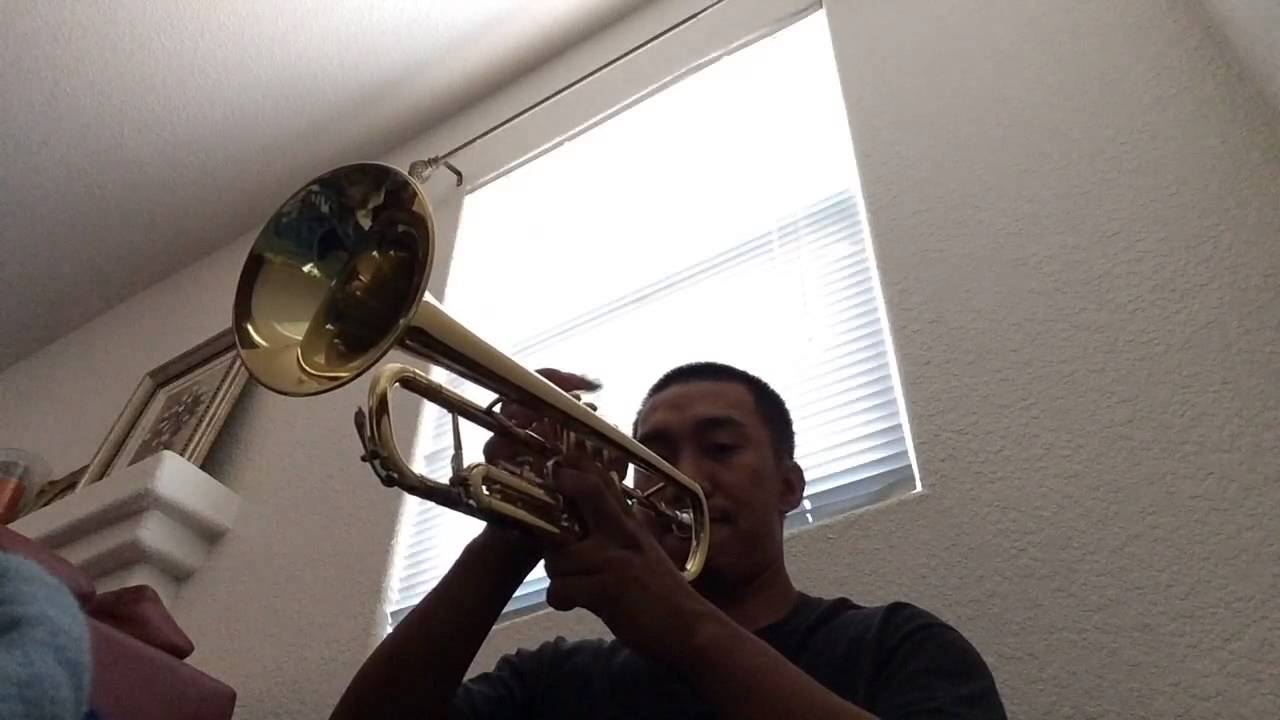 Philippine national anthem solo trumpet YouTube