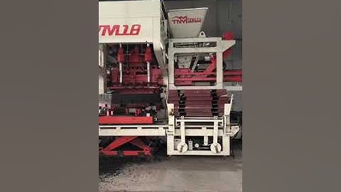 TYM18 Pallet Free Block Making Machine by TNY