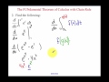 Fundamental Theorem of Calculus Quiz