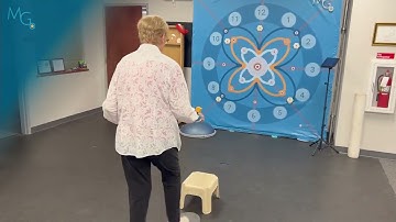 Obstacle Course with Motion Guidance Interactive laser