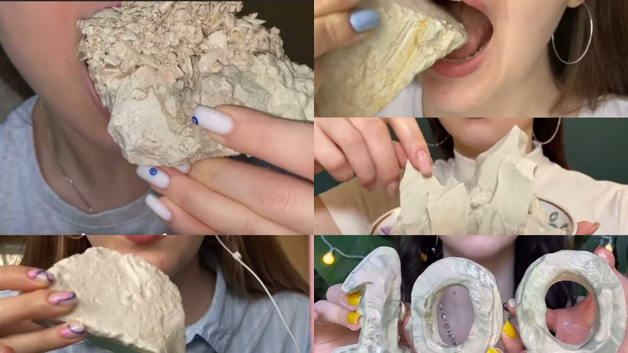 Ultimate Wet Chalk Crumbs & Paste Combo ASMR (Deep Crunch & Texture)🥰🫠