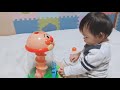 1歳 アンパンマンおもちゃ にぎって！おとして！光るくるコロタワー