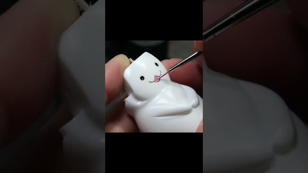 ブルアカの謎マキがまかさの立体化したので塗りました #Shorts