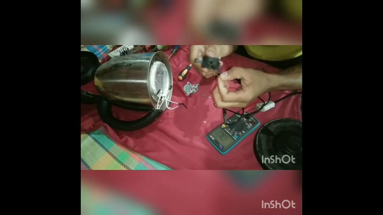 How to fix electric kettle no power at home YouTube
