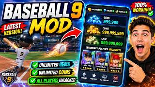 Baseball 9 Hack/Mod iOS Android 999999 Gems, Coins, Energy ⚾Baseball 9 Mod *2026*